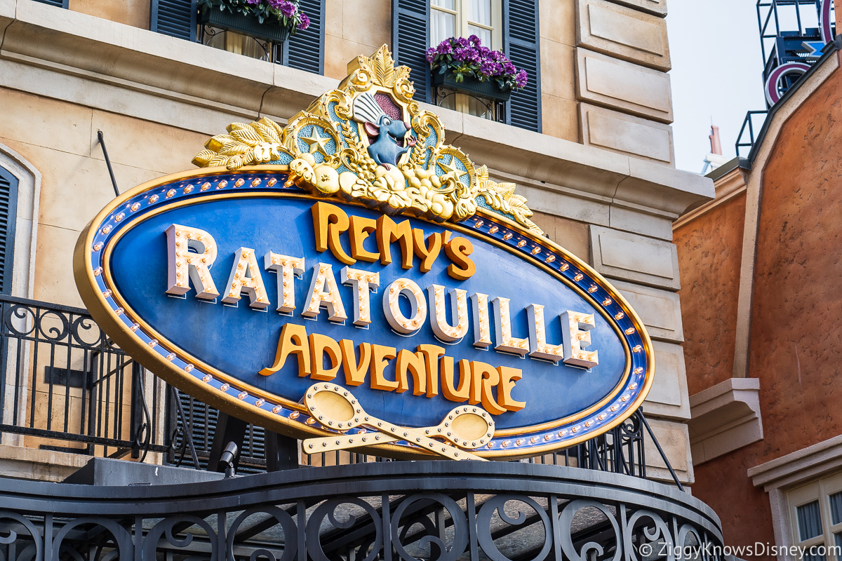 Remy's Ratatouille Adventure ride EPCOT