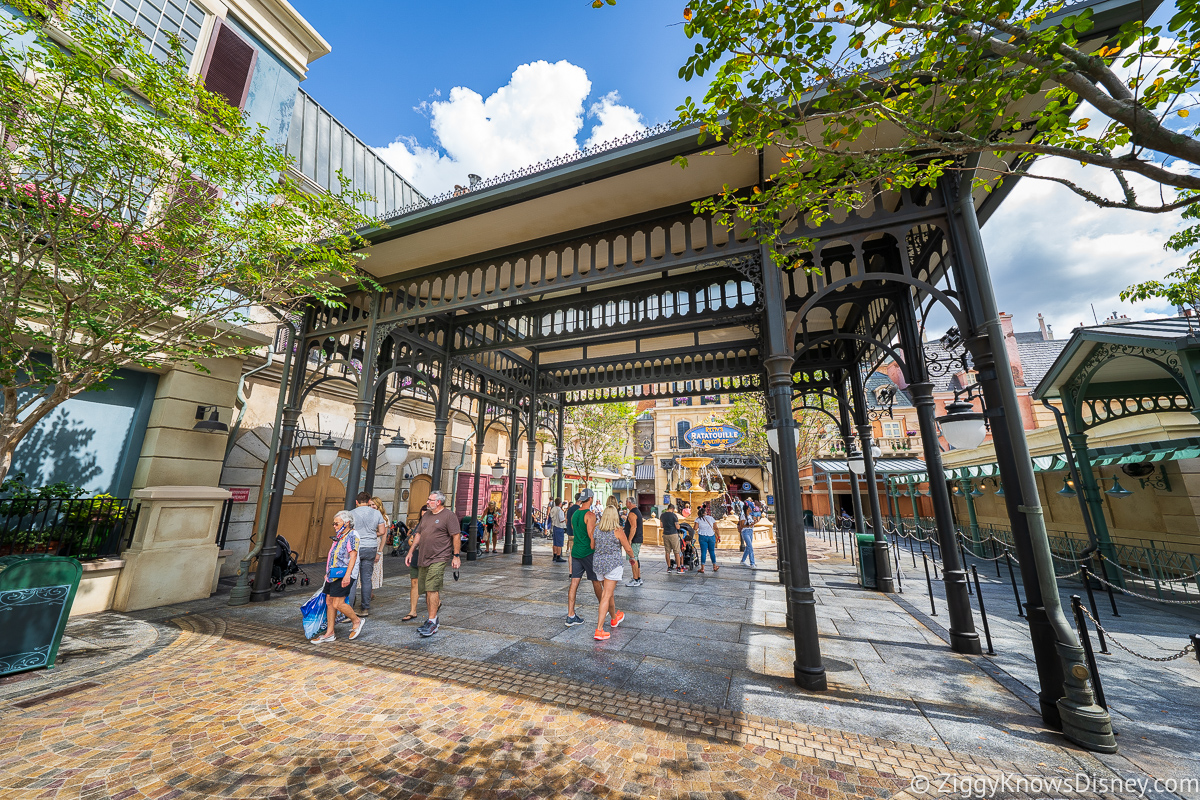 France pavilion going to Remy's Ratatouille Adventure