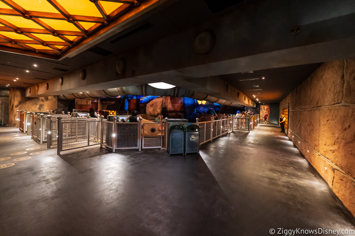 Ride vehicle loading area Remy's Ratatouille Adventure