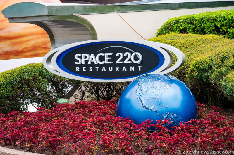 Space 220 sign EPCOT