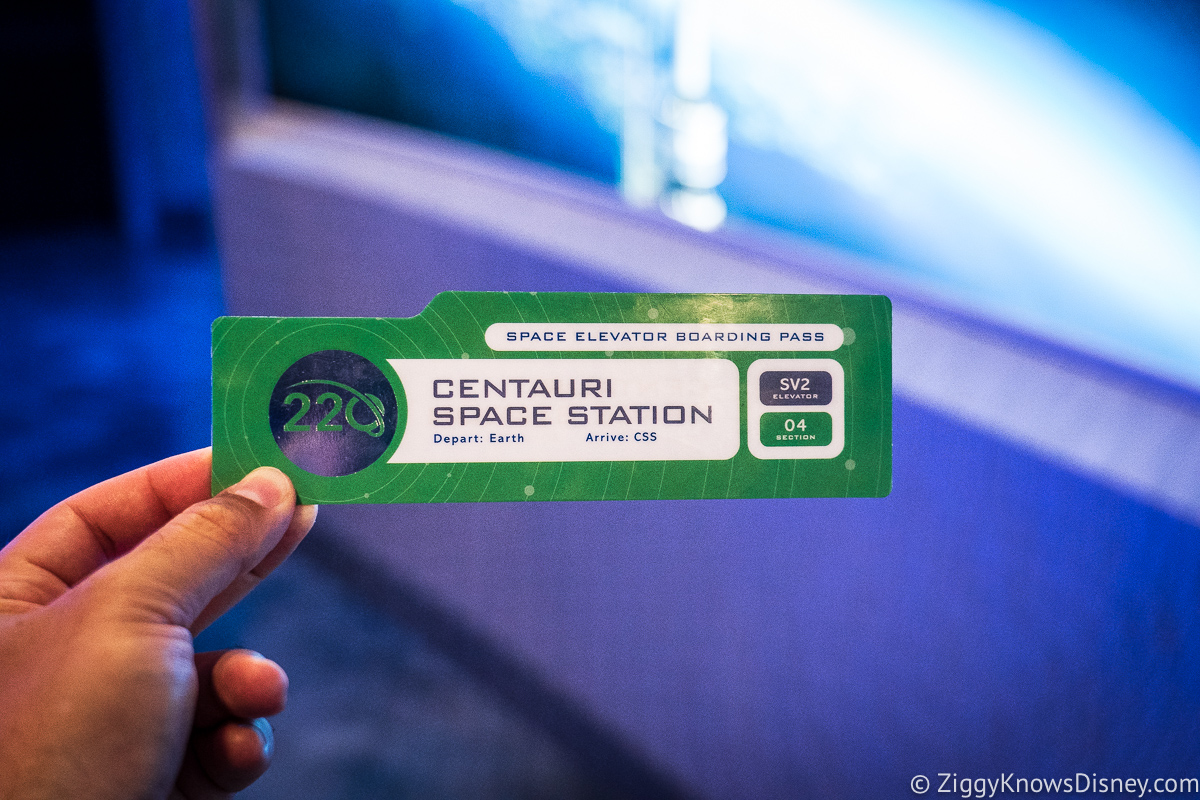 Centauri Space Station ticket Space 220