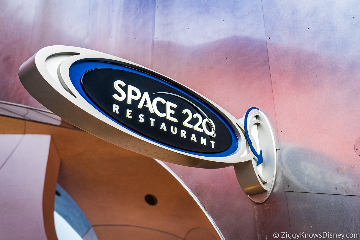 Space 220 sign outside