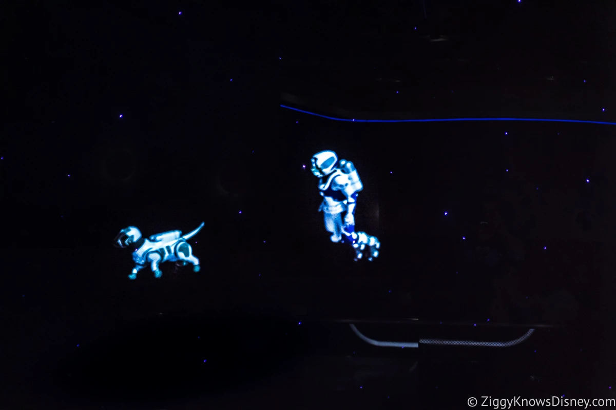 Space 220 Astronaut walking a dog