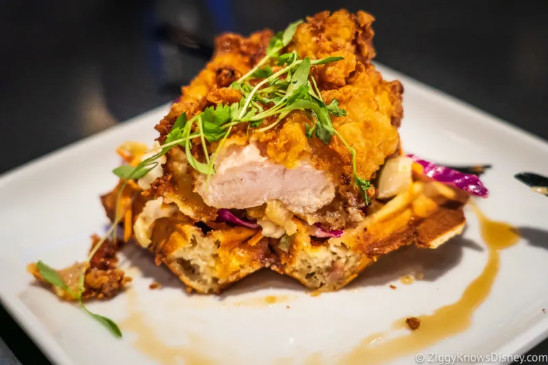 Space 220 Chicken on Waffles