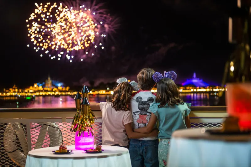 Disney World Dessert Fireworks Cruise