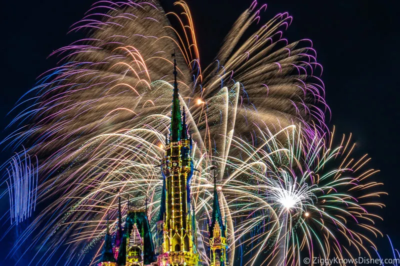 Fireworks at Magic Kingdom