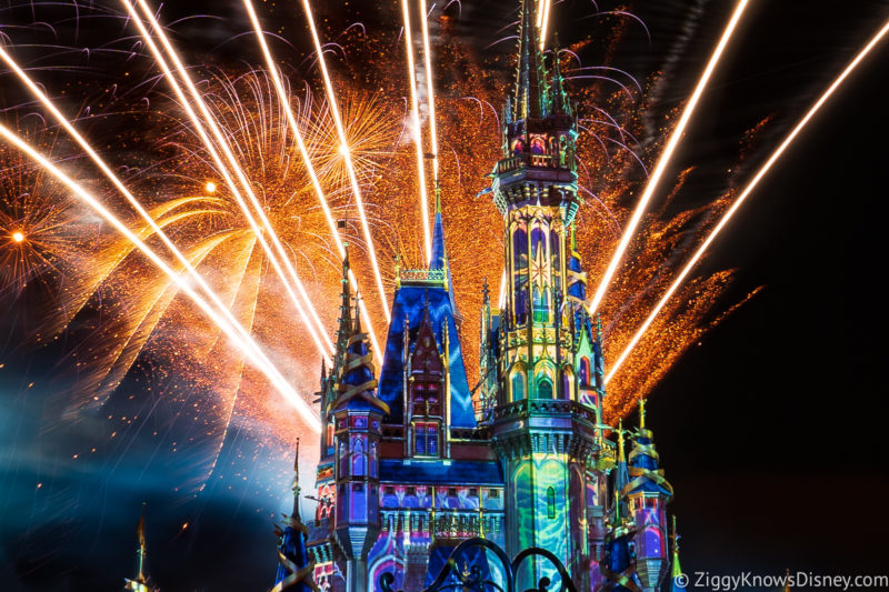 Magic Kingdom fireworks Disney Enchantment