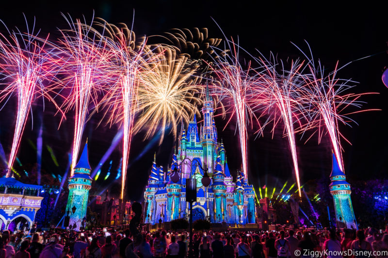 Magic Kingdom Fireworks Disney Enchantment
