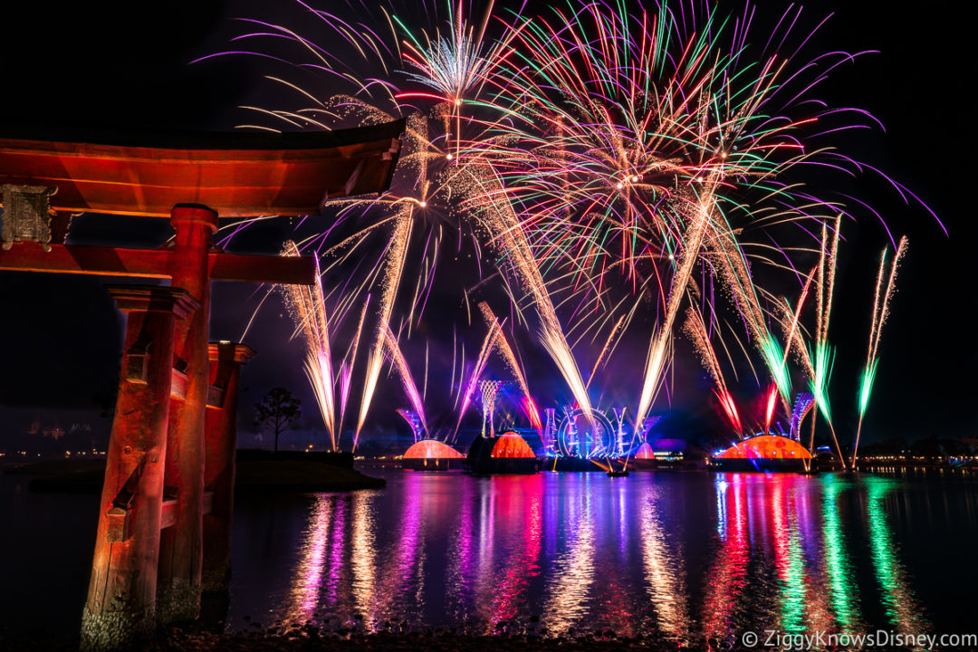 Luminous Symphony of US EPCOT Fireworks Show Opening