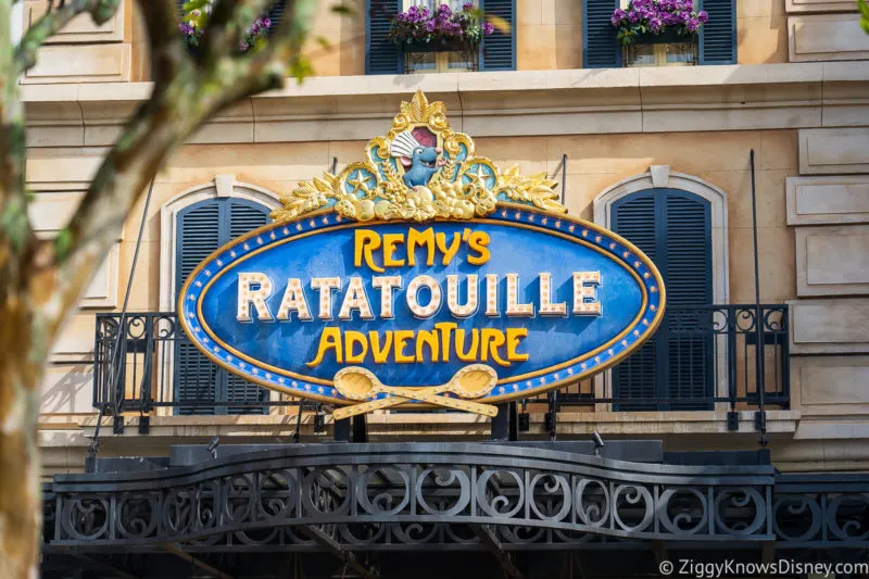 Remy's Ratatouille Adventure ride