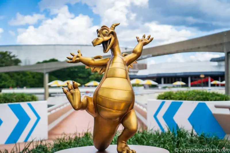 Figment 50th Anniversary Golden Statue