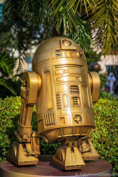 R2-D2 50th Anniversary Golden Statue
