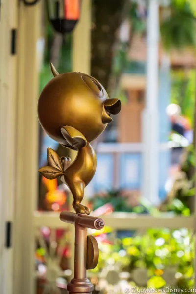 Orange Bird 50th Anniversary Golden Statue