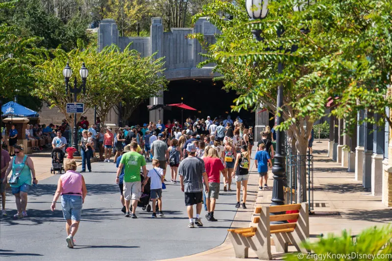 Heading to Rise of the Resistance at Rope Drop