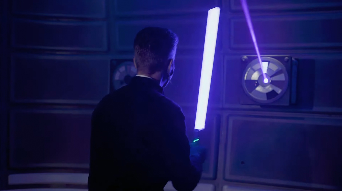 deflecting lasers with a lightsaber