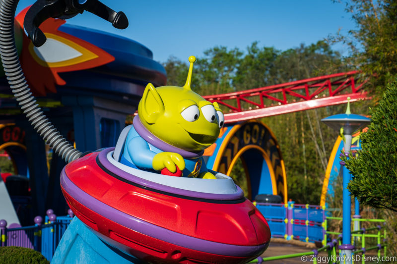 Toy Story Land Alien Swirling Saucers