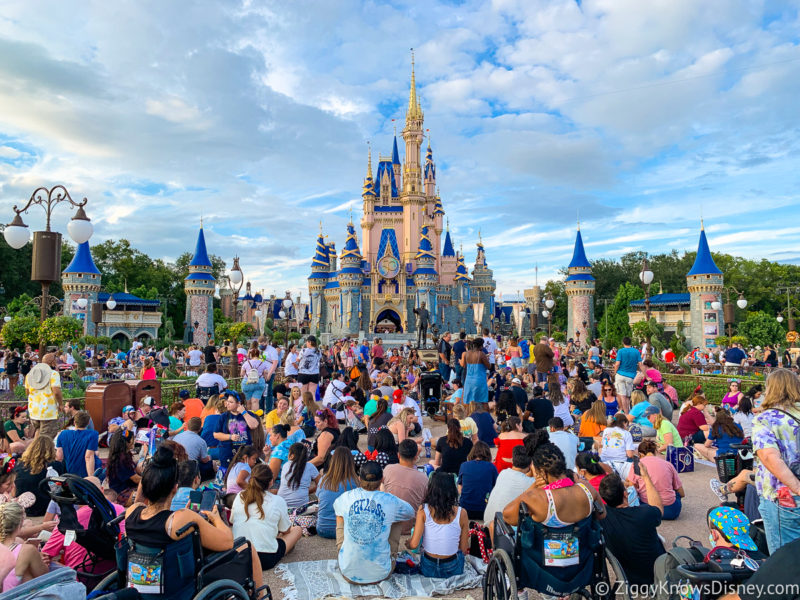 Crowds at Disney World