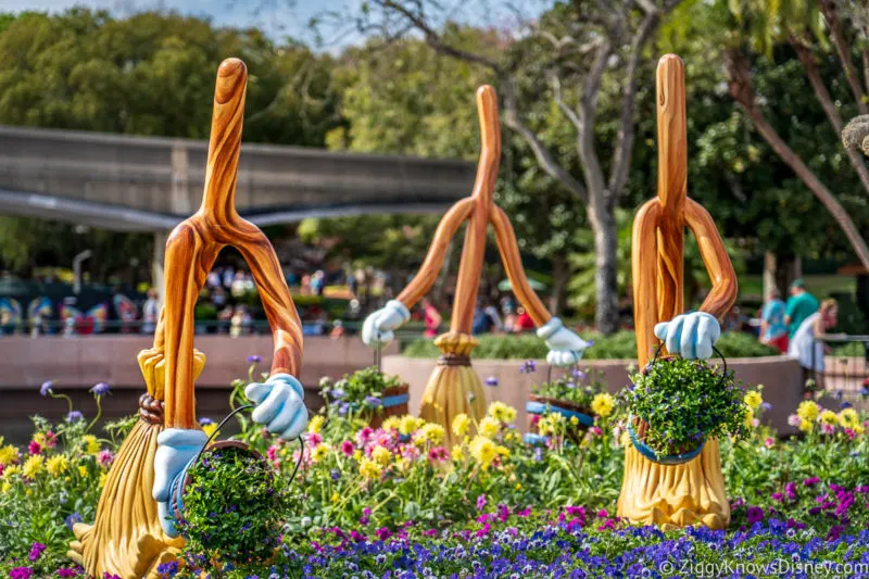 Topiaries in EPCOT Flower and Garden