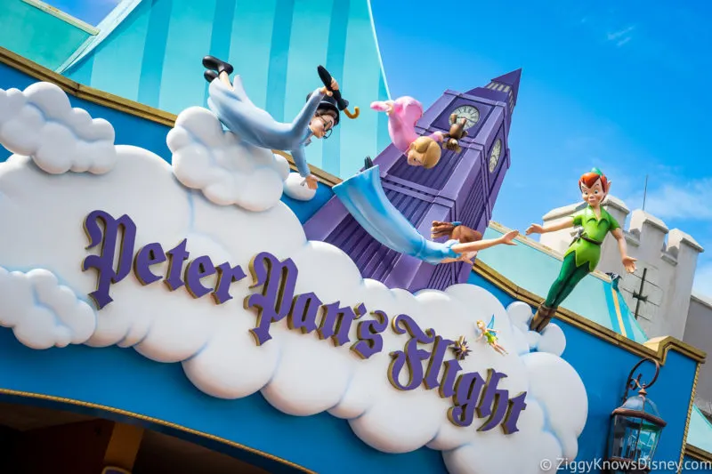 Peter Pan's Flight Magic Kingdom
