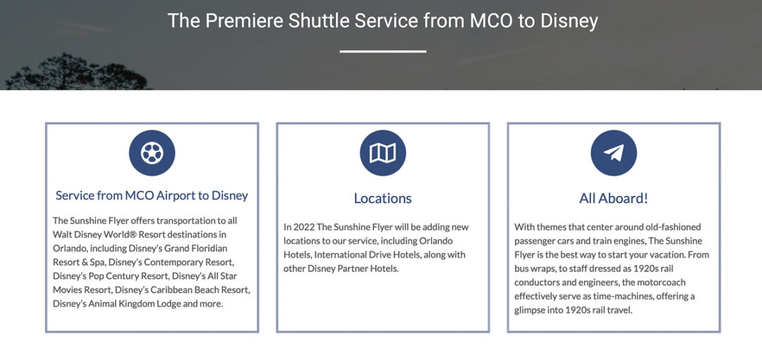 Sunshine Flyer Airport Shuttle to Disney World Pricing, Info & FAQs