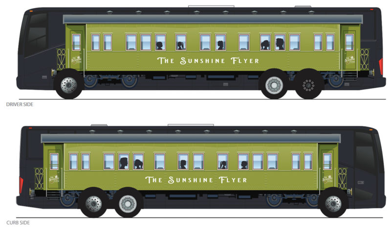 The Sunshine Flyer bus concept art