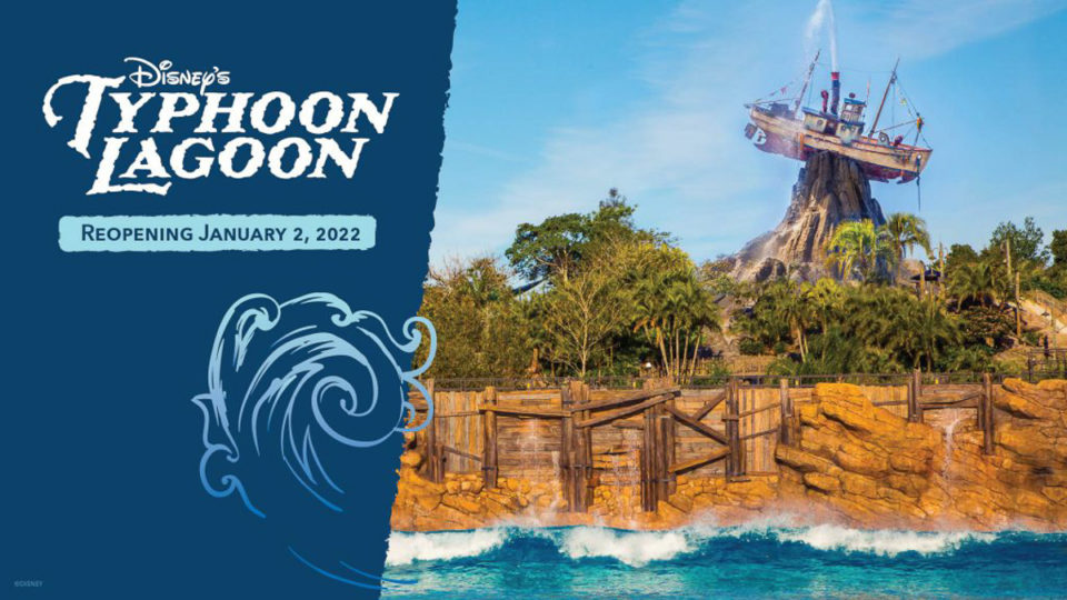 Disney's Typhoon Lagoon Closing for Refurbishment in 2022