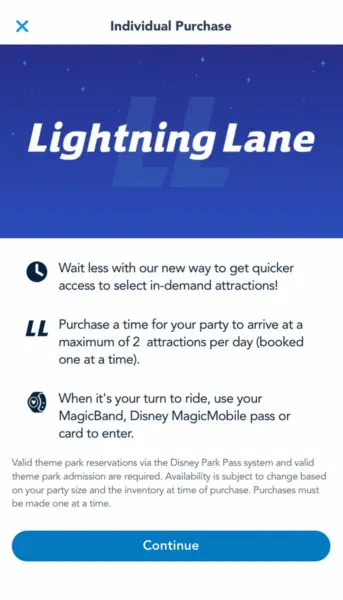 Lightning Lane Basics