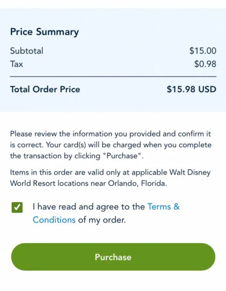 Disney Genie+ Terms and conditions