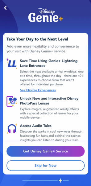 Disney World Genie+ Lightning Lanes