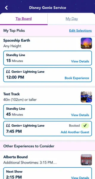 Disney Lightning Lane Return Times