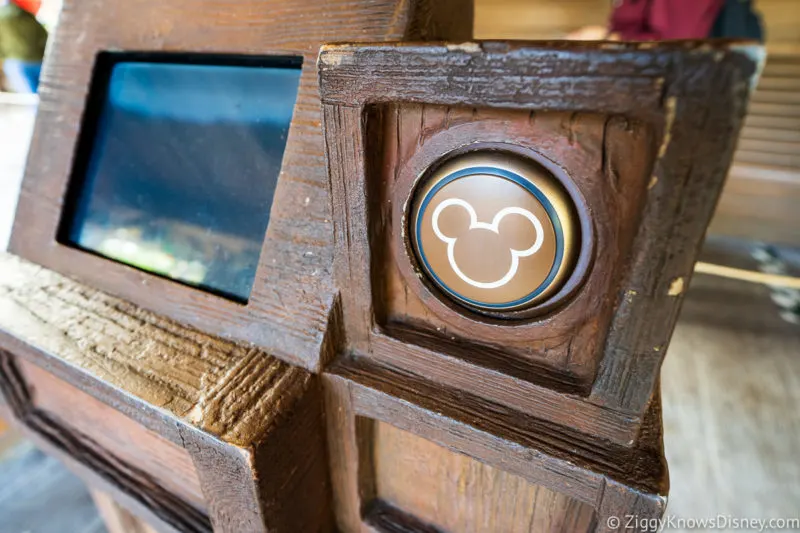 old FastPass+ machine Disney World