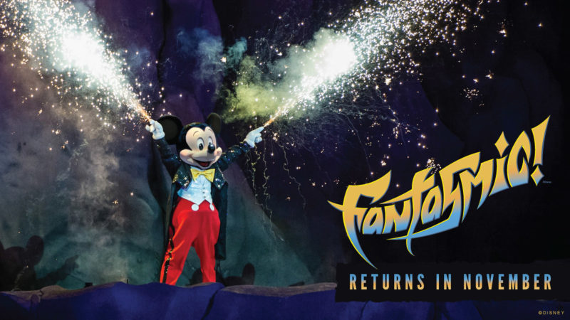 Fantasmic! Returns to Hollywood Studios in November