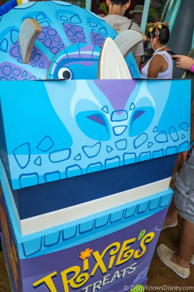 Trixie cashier stand at Woody's Lunch Box