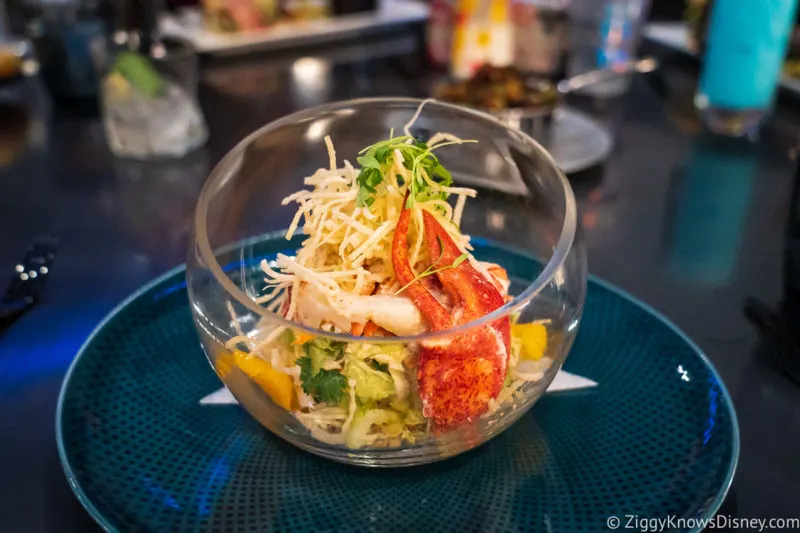 Disney Dining Plan Lobster Salad