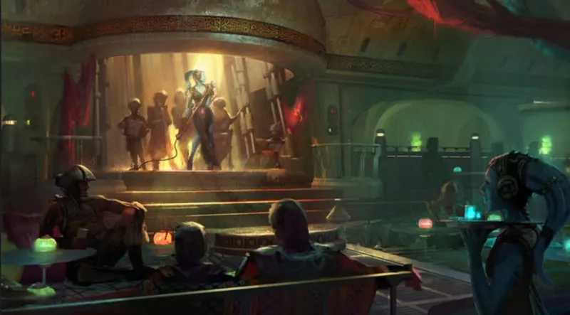 Star Wars: Galaxy's Edge Restaurant Concept Art