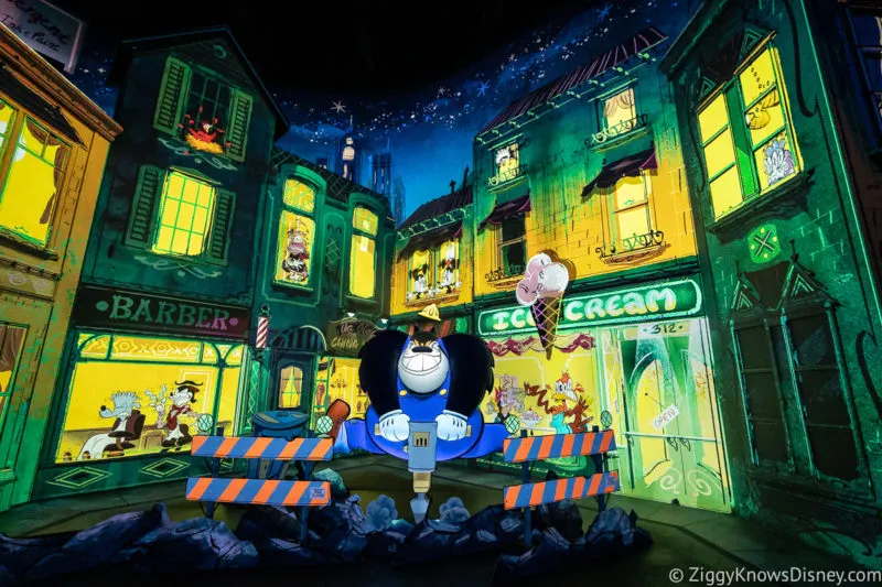 City Scene Mickey and Minnie's Runaway Railway
