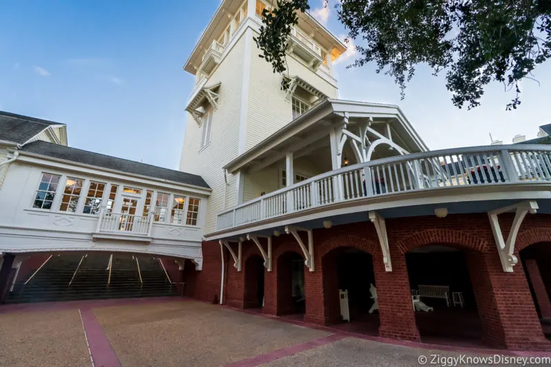 outside Disney's Boardwalk Resort