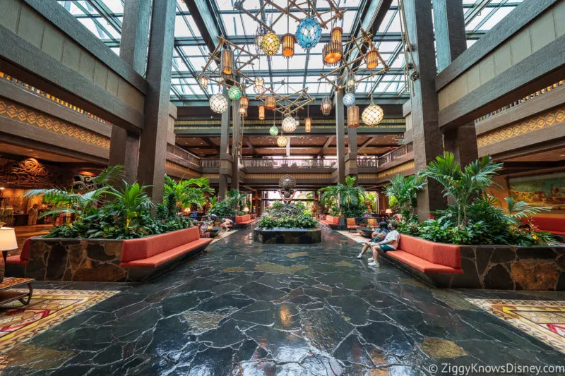 Disney's Polynesian Village Resort Lobby