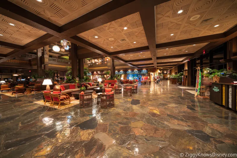 Disney's Polynesian Village Resort Lobby