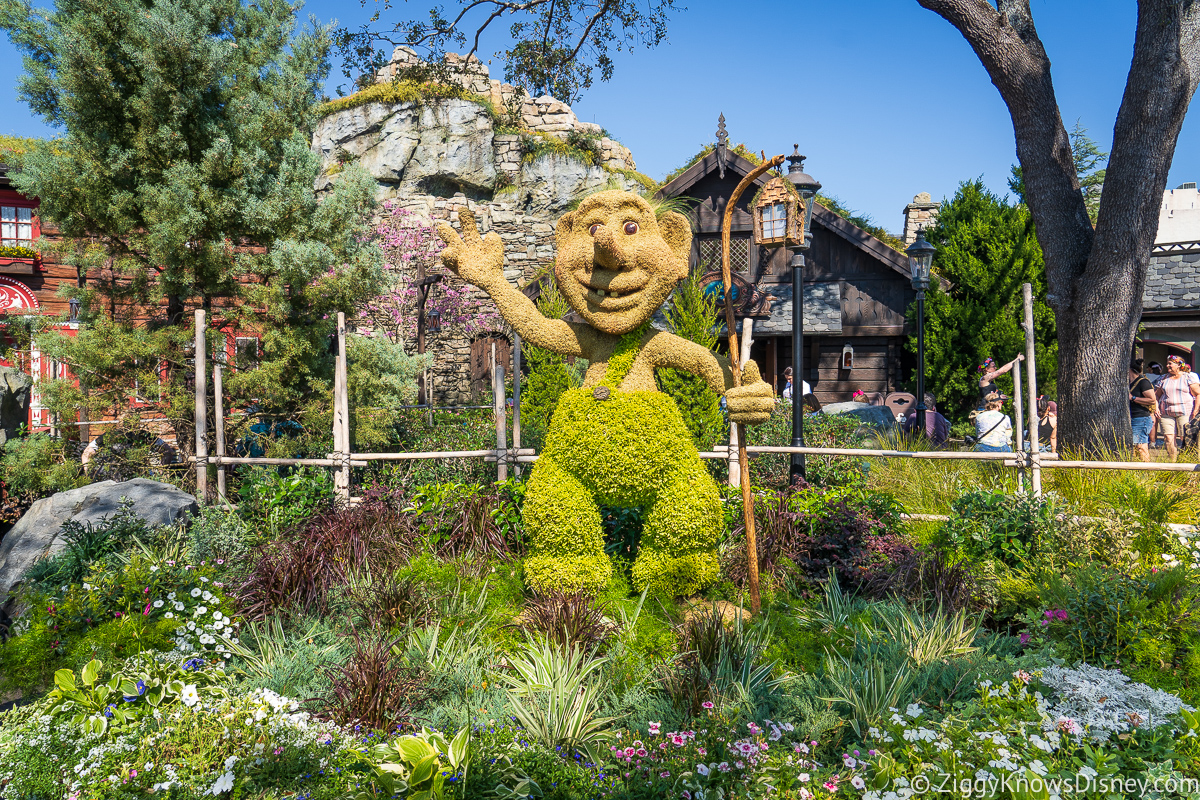 Troll Topiary 2022 EPCOT Flower and Garden Festival