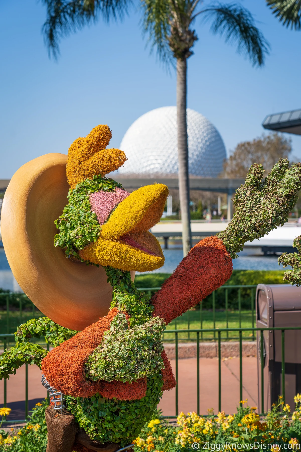 Panchito Topiary 2022 EPCOT Flower and Garden Festival