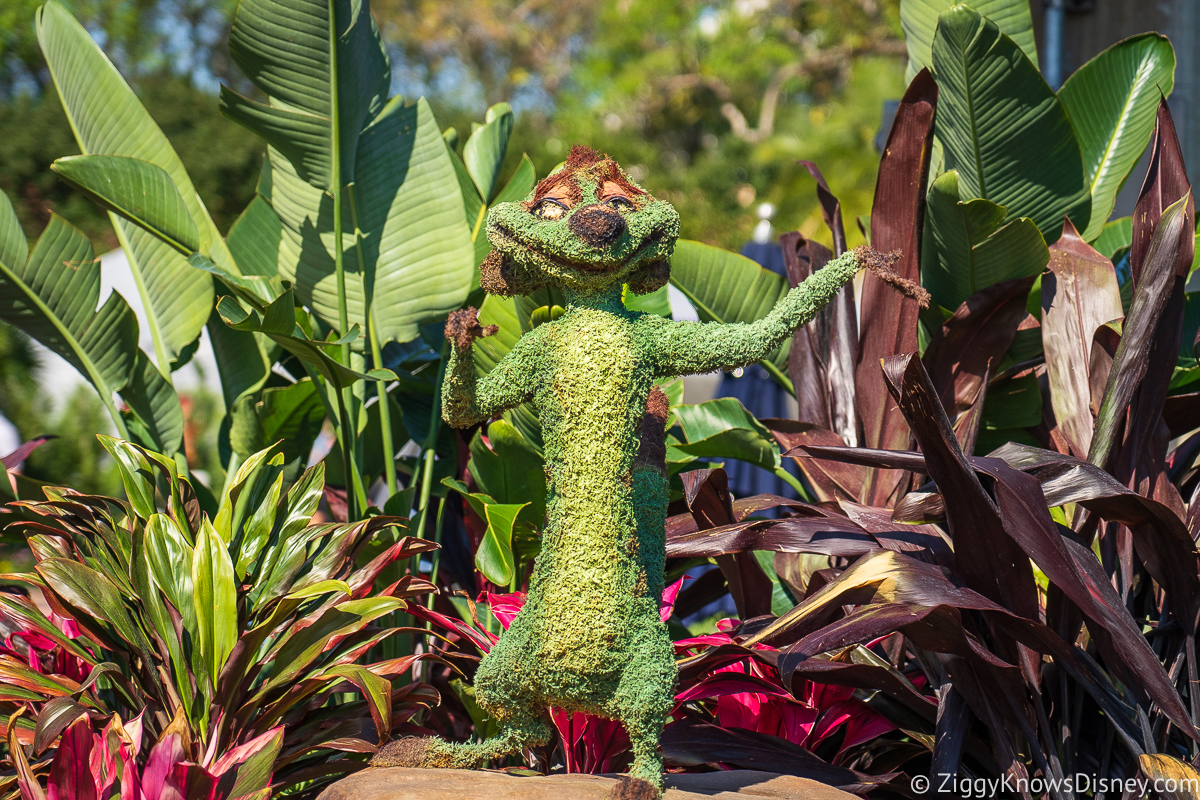 Timon Topiary 2022 EPCOT Flower and Garden Festival