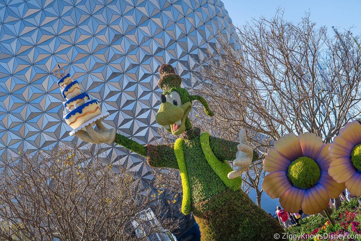 Goofy Topiary 2022 EPCOT Flower and Garden Festival