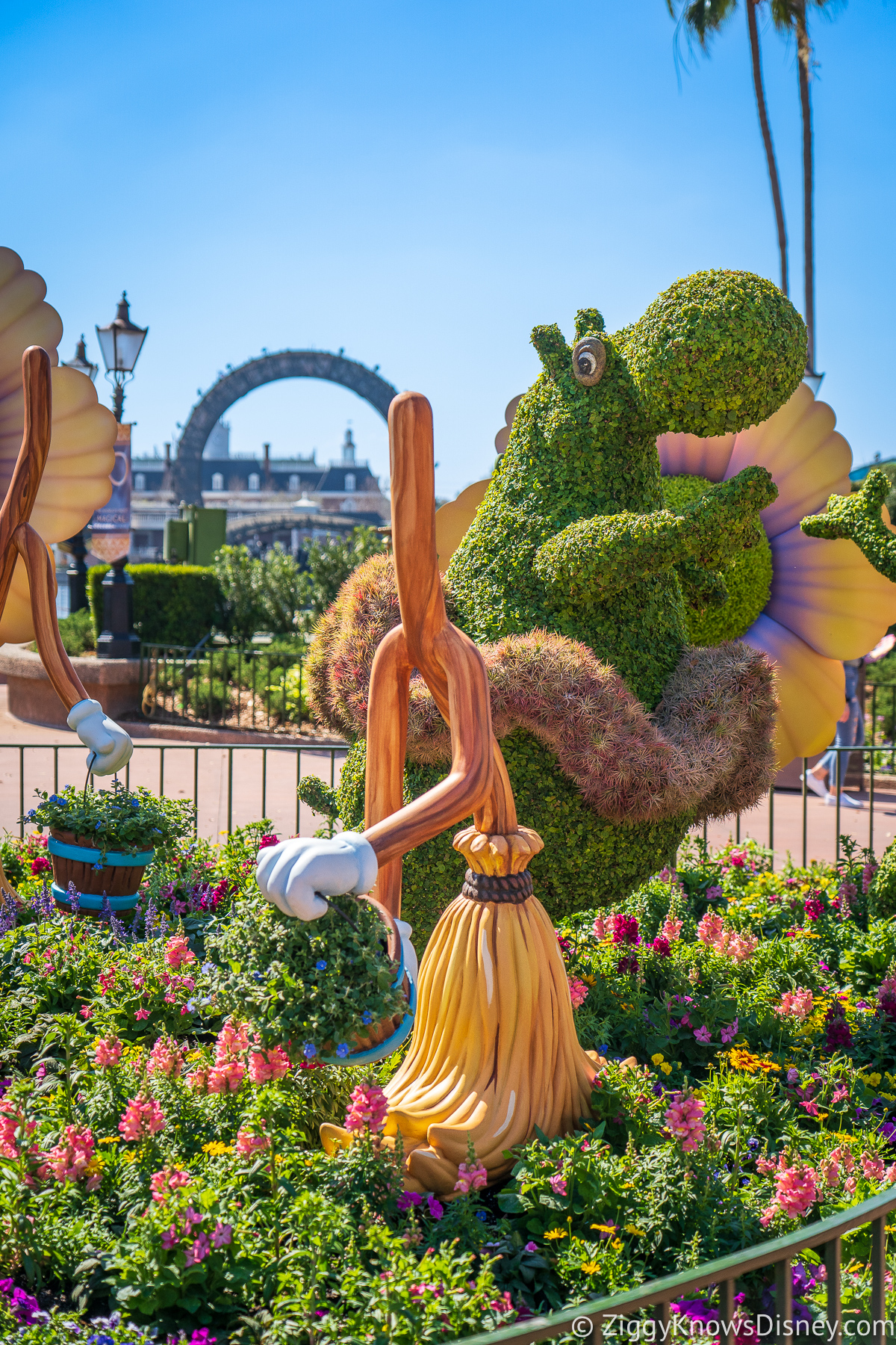 Fantasia Topiaries 2022 EPCOT Flower and Garden Festival