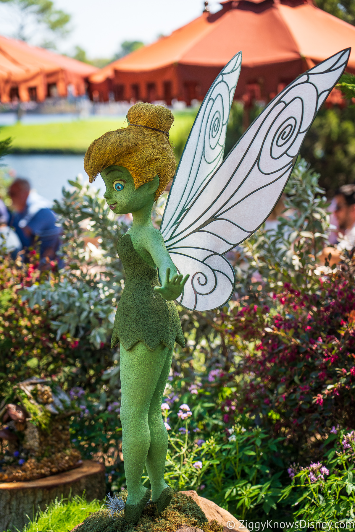 Tinker Bell Topiary 2022 EPCOT Flower and Garden Festival