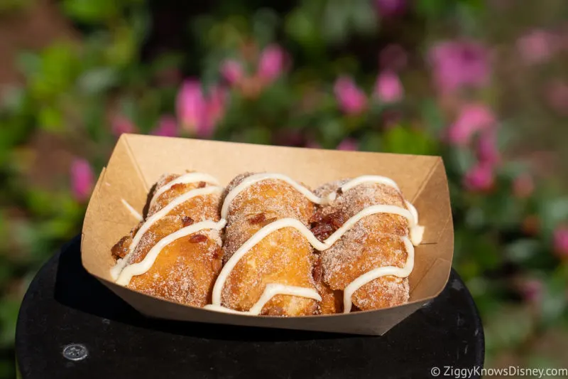 Fried Cinnamon Roll Bites EPCOT Sunshine Griddle