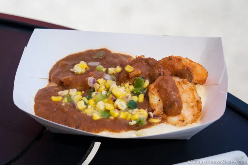 Shrimp and Grits EPCOT Sunshine Griddle