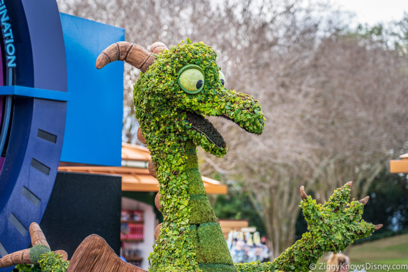 Figment Topiary Epcot Flower and Garden Festival