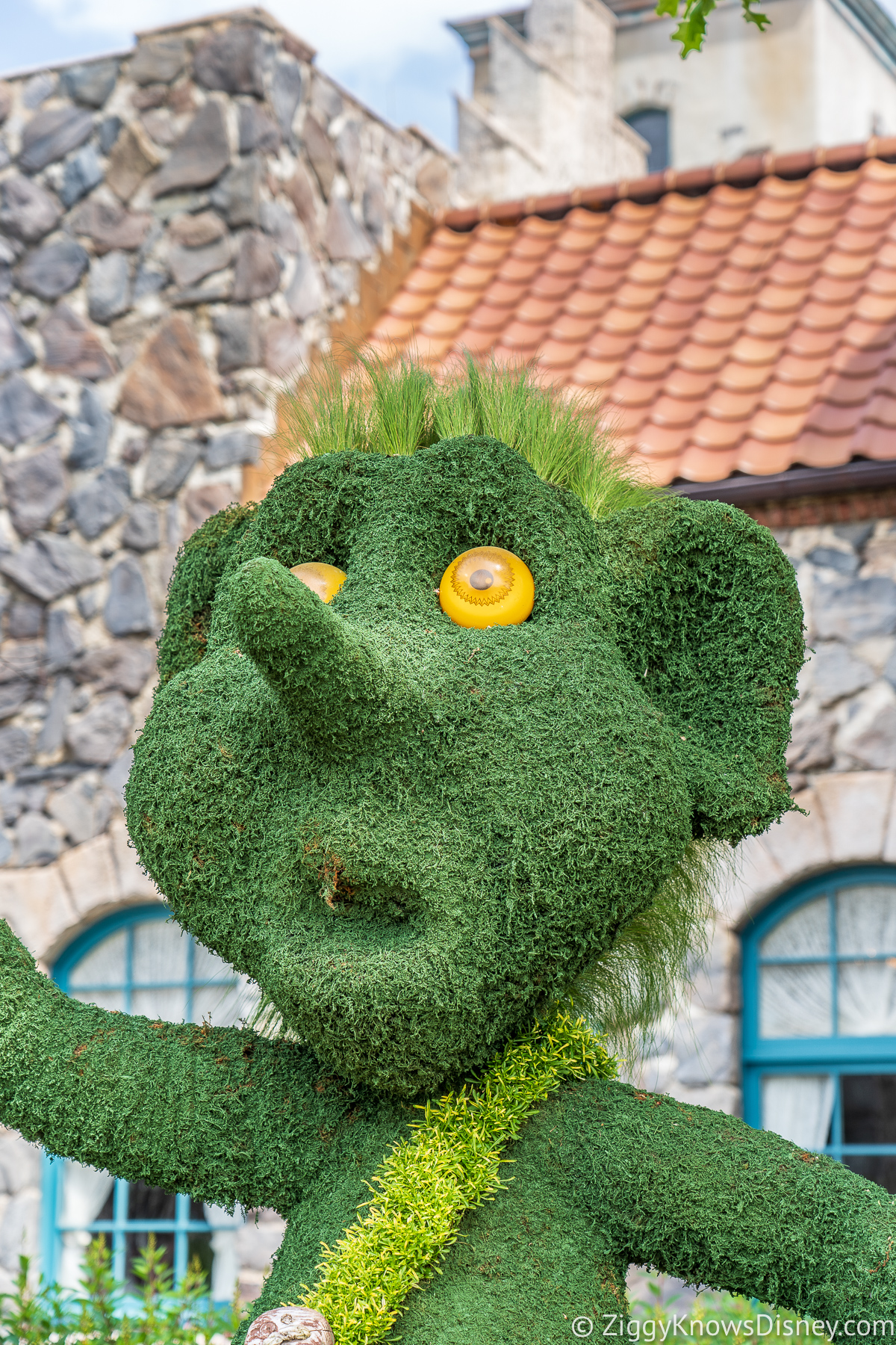 Troll Norway Topiary Epcot Flower and Garden Festival