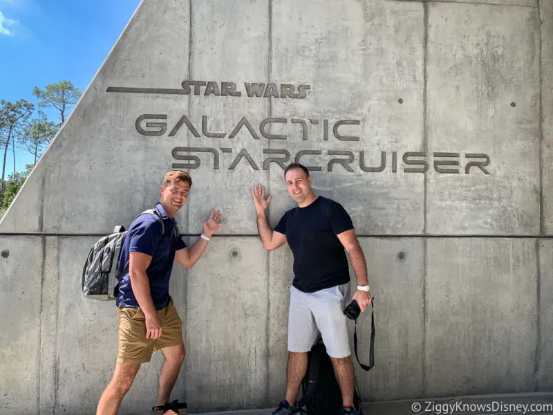Arriving at Star Wars: Galactic Starcruiser